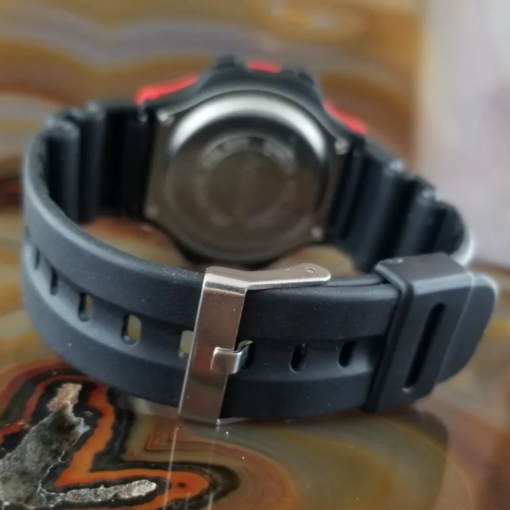 Have one to sell? Sell now New Vintage Mens Aqualite Digital Alarm Chronograph